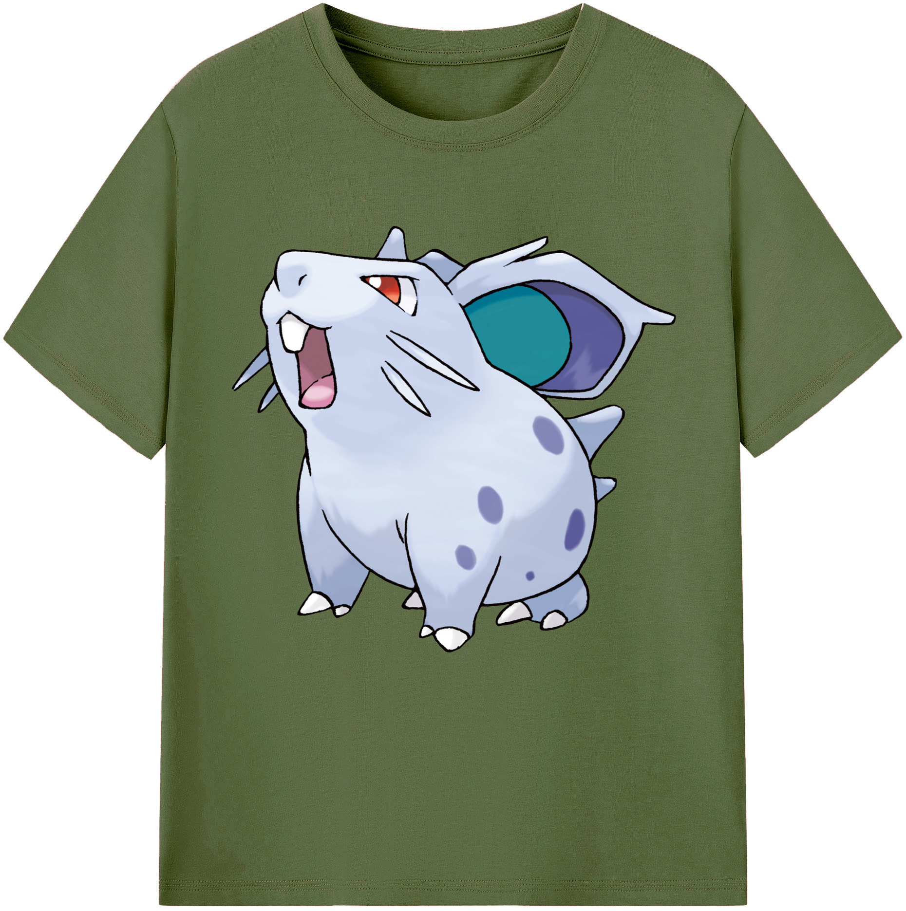 （画像用） ポケットモンスター Pokémon 綿100％半袖Tシャツ（フロントプリント）